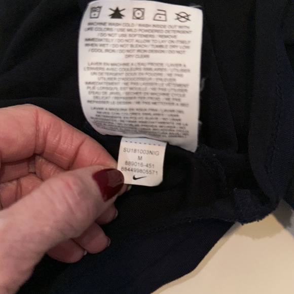 Nike France Preseason Slub Tee – Youth Medium (Navy) - Picture 10 of 10